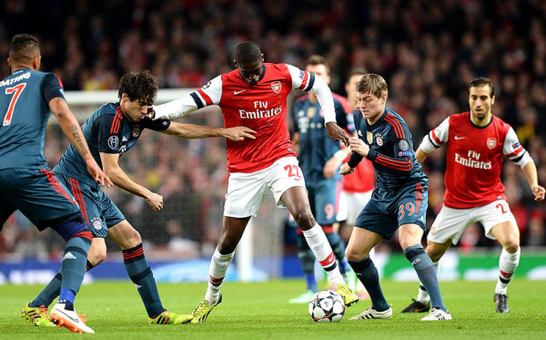 Bayern Múnich anula al Arsenal y da un paso a cuartos de final