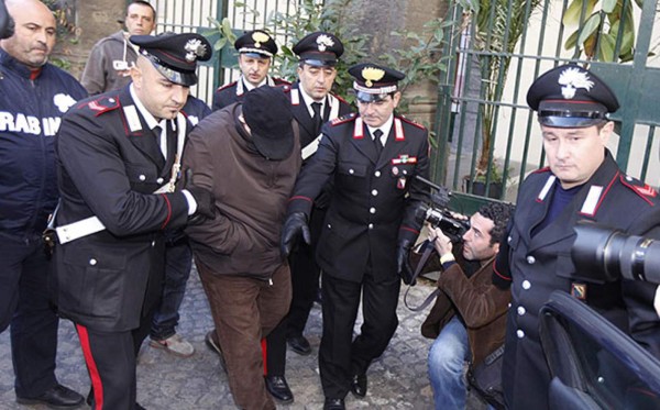 Capturan a varios socios del jefe de la Cosa Nostra, la mafia italiana