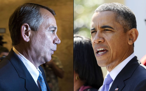 Obama está exasperado por la paralización de Gobierno federal