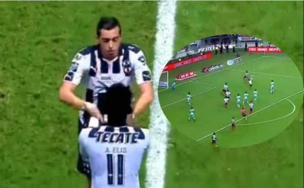 El error de Alberth Elis que le costó un gol en contra al Monterrey