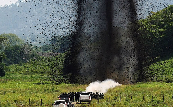 Ejército de Honduras destruirá cinco pistas clandestinas más