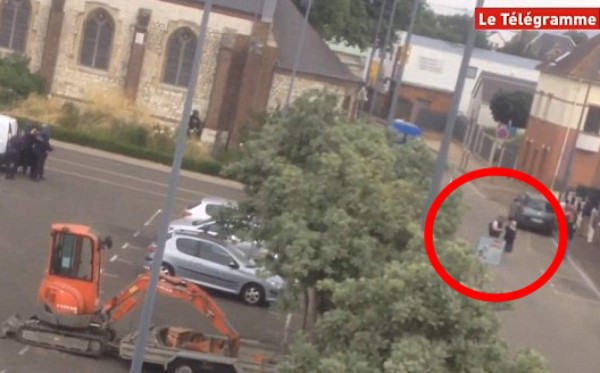 Video muestra a policía francesa abatiendo a terroristas