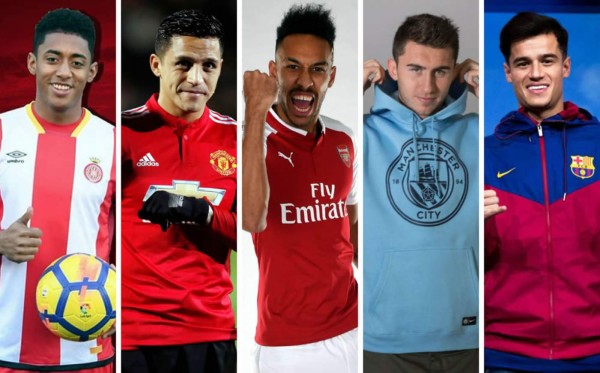 Los grandes traspasos en Europa en este mercado de enero