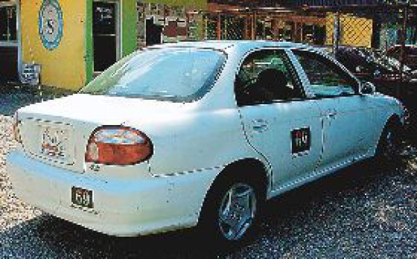 Taxi 69 no está implicado en accidente