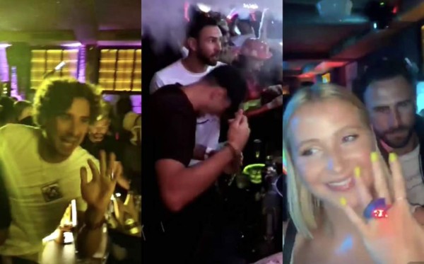 Futbolistas como Guillermo Ochoa, Miguel Layún y Javier 'Chicharito' Hernández se fueron de fiesta en Nueva York.