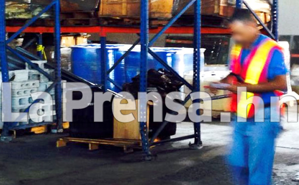 Incautan químicos para droga en aeropuerto de Honduras