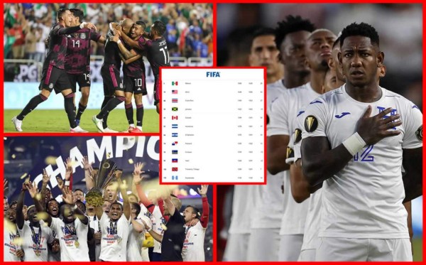 Honduras avanza en el ranking de la FIFA; México y Estados Unidos entra en el top 10' mundial