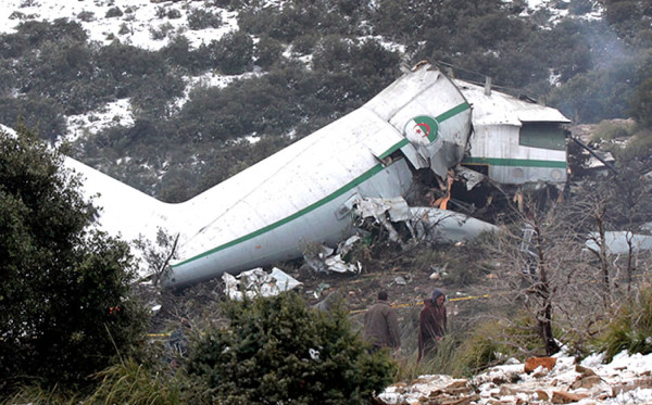 Argelia: Confirman 76 muertos en avión siniestrado