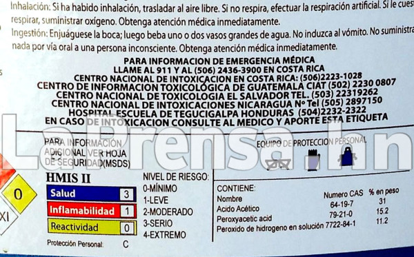 Incautan químicos para droga en aeropuerto de Honduras