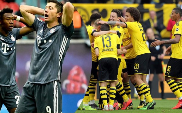 Bayern empata, Borussia Dortmund gana y la Bundesliga se decidirá en la última jornada
