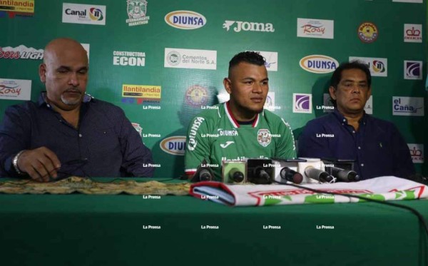 Mario Martínez tras ser presentado en Marathón: 'Vengo con ganas de mostrar que hay Mario para rato'