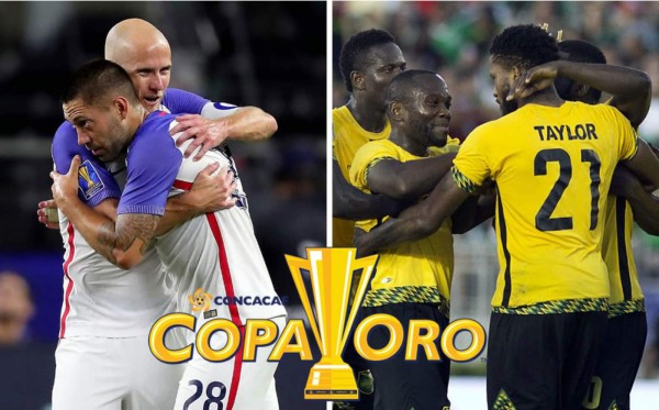 Estados Unidos y Jamaica disputarán una inédita final de Copa Oro