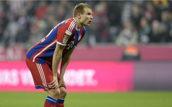 El Bayern pierde a Badstuber para tres o cuatro meses