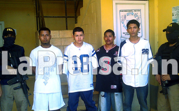 Policía de Honduras detiene a supuestos cabecillas de pandilla
