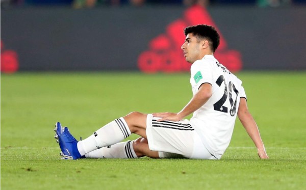 Marco Asensio será baja en el Real Madird para la final del Mundial de Clubes