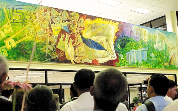 El mural de la Pedagógica