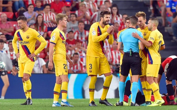 Barcelona debuta en la Liga Española con dura derrota ante Athletic de Bilbao