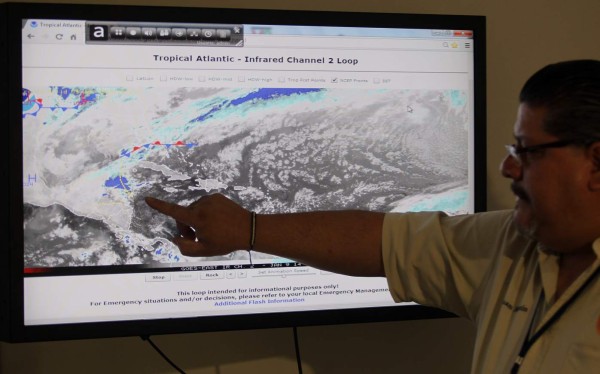 Frente frío en Honduras provocará lluvias