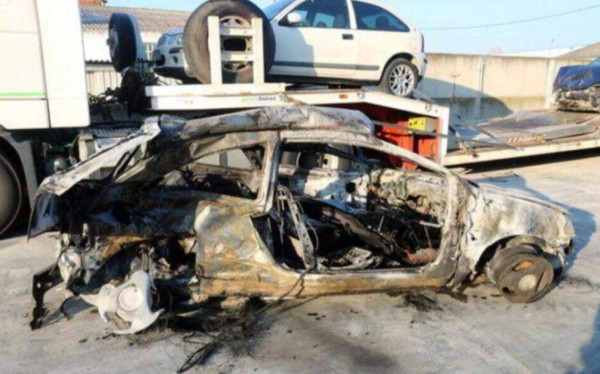 Velan los restos de hondureños que murieron en fatal accidente en España