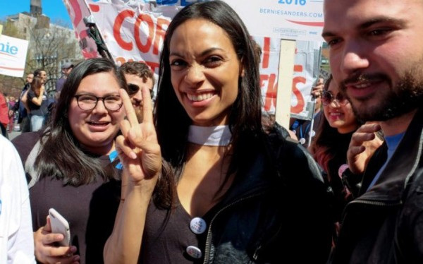 Rosario Dawson arrestada en Washington