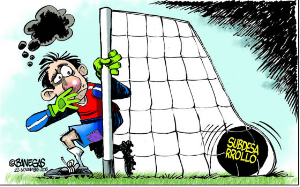 Las caricaturas de Banegas