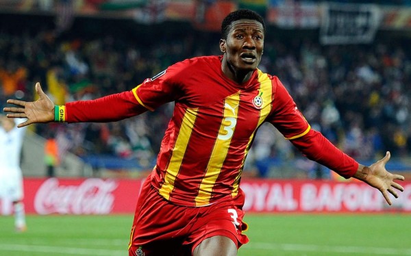 Asamoah Gyan ganará más que Suárez, Bale y Neymar en China