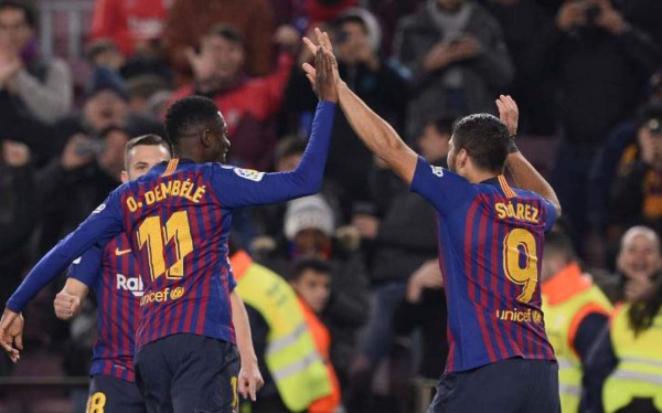 Barcelona vence a un aguerrido Leganés y se afianza en la cima