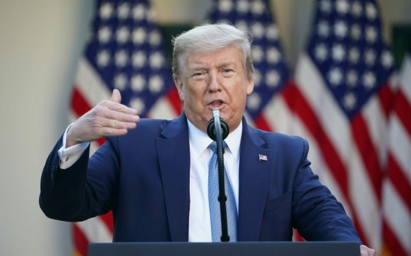 Trump anuncia que reabrirá EEUU antes del 1 de mayo