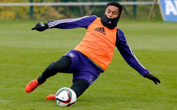 Andy Najar no es parte del plantel del Anderlecht que viajó a España