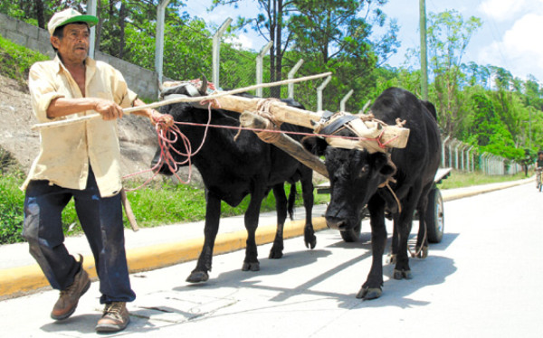 Pueblo emprendedor en el centro de Honduras