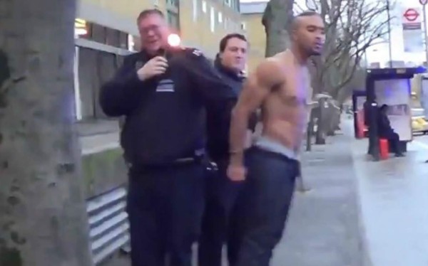 Delincuente pierde el control de su vejiga y se orina cuando es arrestado