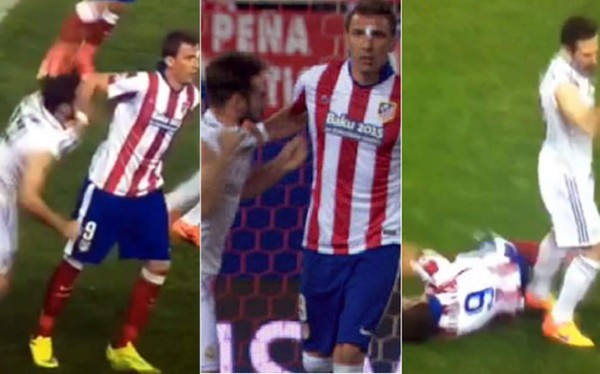 Video: ¿Mordida de Dani Carvajal a Mario Mandzukic?