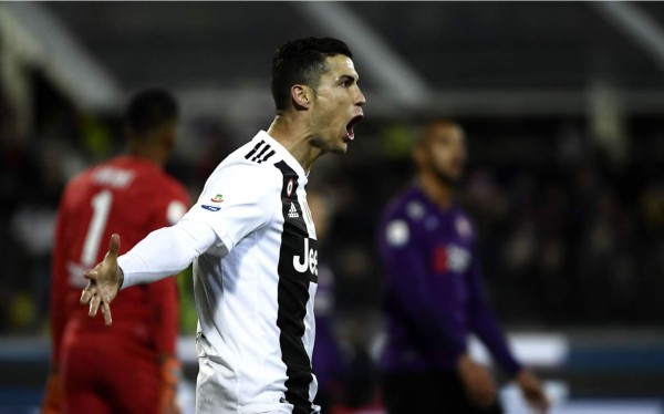 Cristiano Ronaldo sumó un nuevo gol con la Juventus en la Serie A. Foto AFP