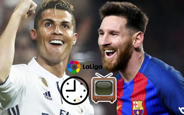 Horarios en todo el mundo y dónde ver por TV el clásico Real Madrid-Barcelona