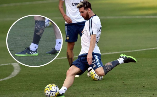 Messi sorprende con su nuevo y llamativo tatuaje antes del Brasil-Argentina