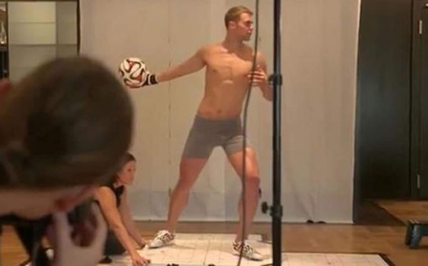 Video: Neuer también tiene un pasado en calzoncillos