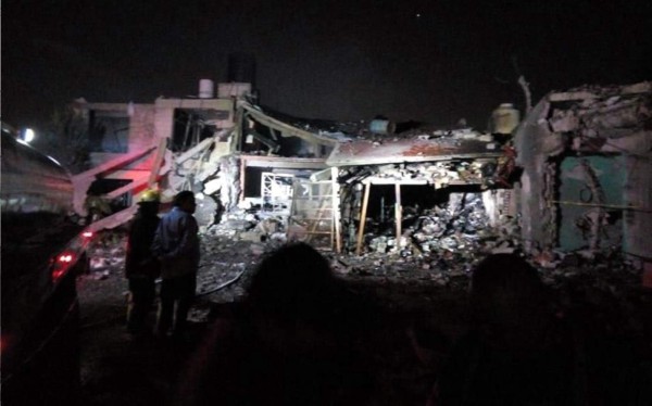Explosión pirotécnica deja siete muertos y ocho heridos en una casa mexicana