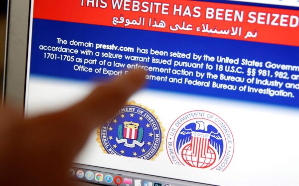 EEUU bloquea 36 webs iraníes por desinformación y actividades violentas