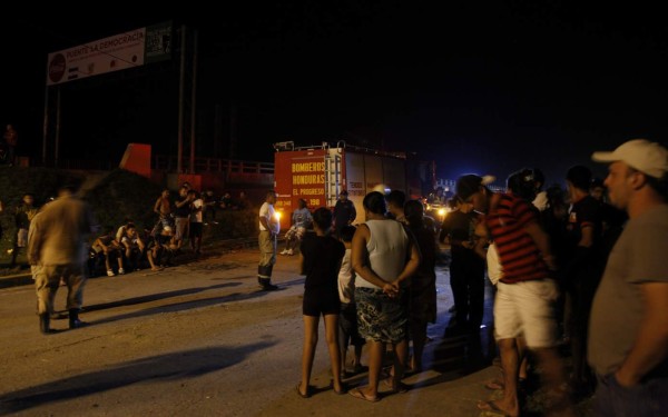 Cae carro al río Ulúa en El Progreso, Yoro, y muere el conductor