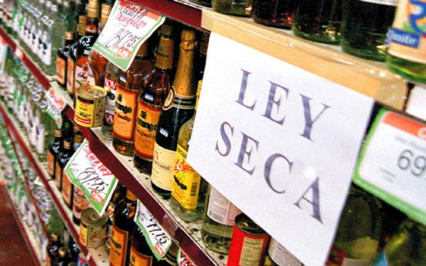 Ley seca entra en vigor este Viernes Santo
