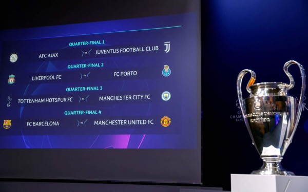 Así quedaron los cruces de cuartos de la Champions League: se conocen los posibles rivales en semifinales