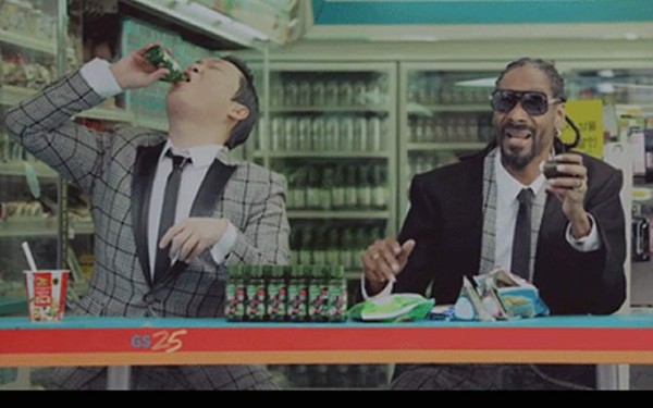 Psy comparte 'resaca' con Snoop Dogg en 'Hangover'