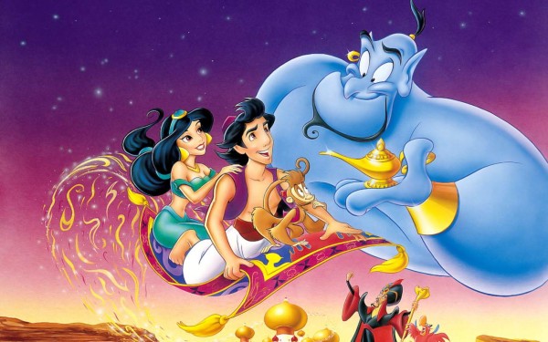 Los protagonistas de la nueva cinta de 'Aladdín'