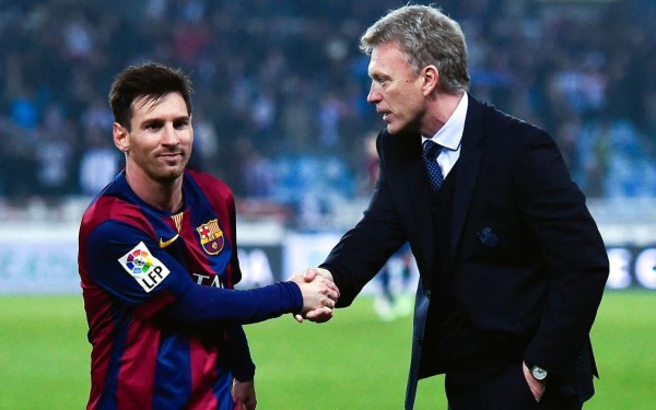 David Moyes: 'Nadie puede parar a Leo Messi'