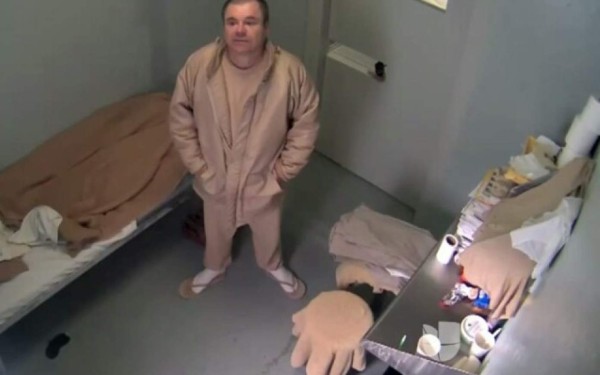 Un video muestra lo que hacía 'El Chapo' en su celda antes de ser extraditado