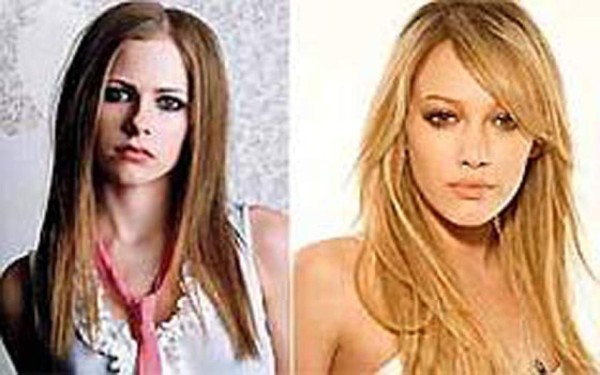 Avril Lavigne y Hilary Duff pelean en una fiesta