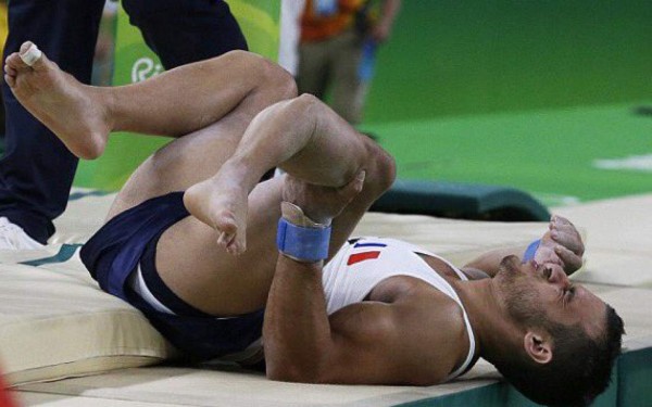 ¡Terrible! Gimnasta se rompió la pierna en los Juegos Olímpicos