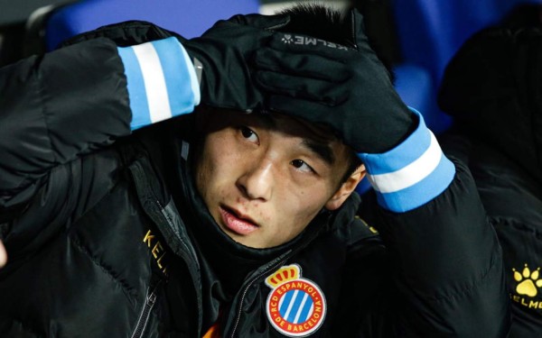 Futbolista chino Wu Lei de la Liga Española, infectado por coronavirus