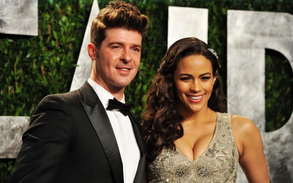 Robin Thicke y Paula Patton están solteros otra vez