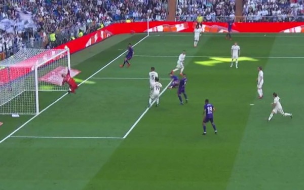 Keylor Navas se luce con espectacular atajada en el Real Madrid - Celta de Vigo